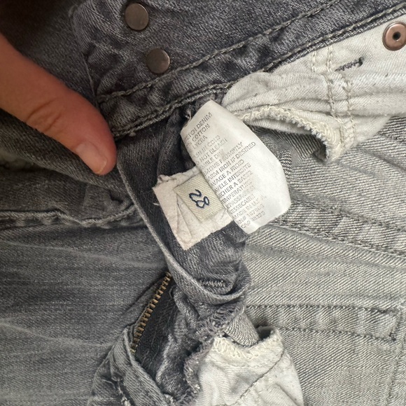 Vintage Hudson Jeans Women's Charcoal Boot Cut super low rise - Picture 5 of 10